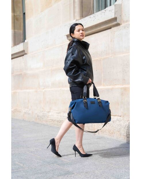 Sac de voyage Uma bleu marine - 47x24x18 cm