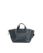 Sac à main en cuir Capri noir