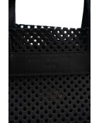 Sac à main en cuir Capri noir