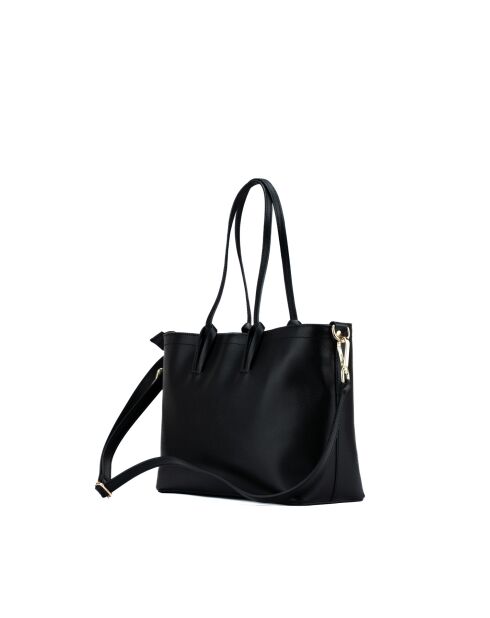 Sac cabas en cuir Serinity noir - 40x22x11,5 cm