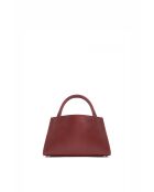 Sac à main en cuir Horizon bordeaux - 26x21x10 cm