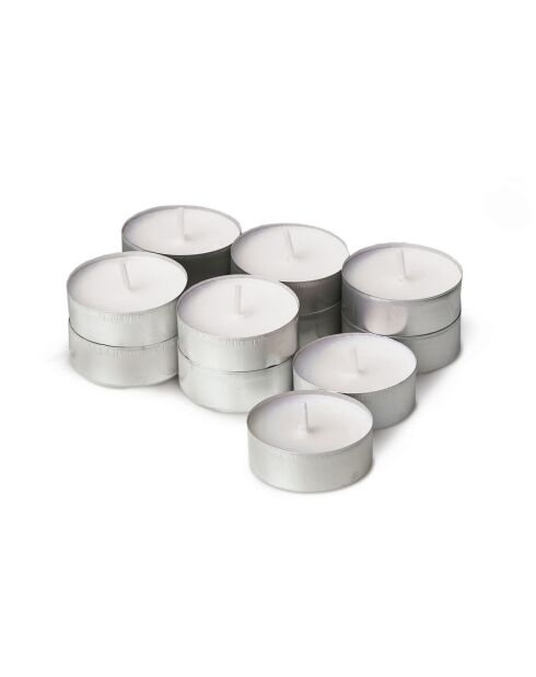 Confezione da 12 lumini profumati ai frutti rossi - tempo di combustione 3 ore - 120 g