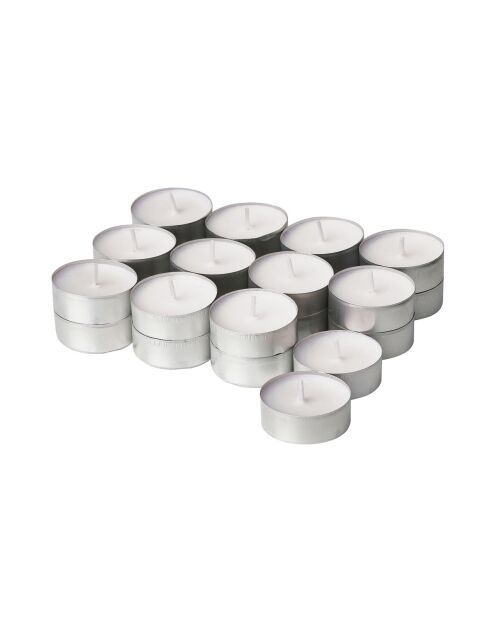 Confezione da 24 lumini profumati ai frutti rossi - tempo di combustione 3 ore - 240 g