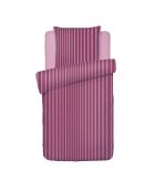 Dekbedovertrek + kussensloop katoensatijn Pink Beam - 260x240 cm + 2x (63x63 cm)