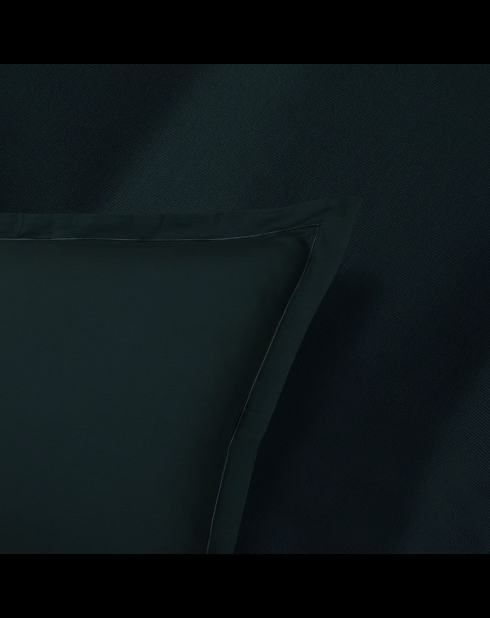 Uni 1 Baratta Bettlaken-Set aus Baumwollsatin, 230 x 270 cm, Grau 03