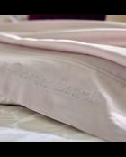 Custodia in raso di cotone Arabesque taupe - 43x210 cm