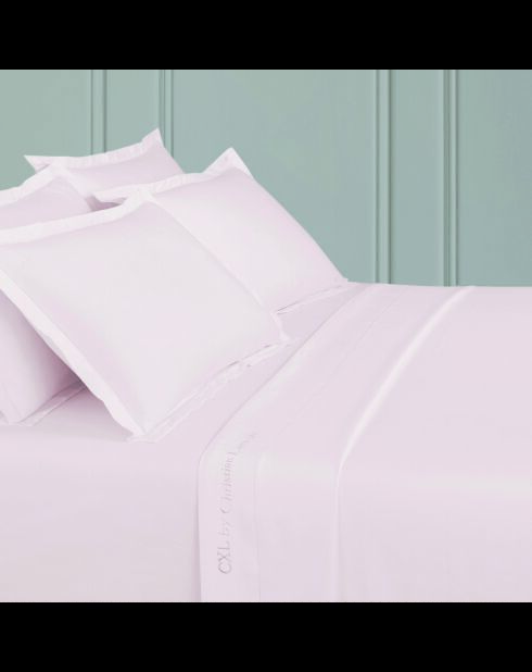 Lenzuolo piatto in raso di cotone tinta unita 1 baratta taupe 03