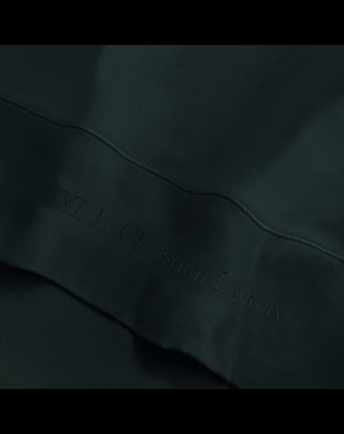 Set di lenzuola in raso di cotone tinta unita 1 baratta grigio 03 + 160x200x30 cm + 2x (63x63 cm)