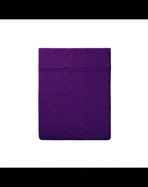 Lakentje van katoensatijn met stuifmeel en pruim