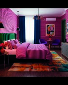 Eclat Rose dekbedovertrek van katoensatijn + kussensloop - 260x240 cm + 2x (63x63 cm)