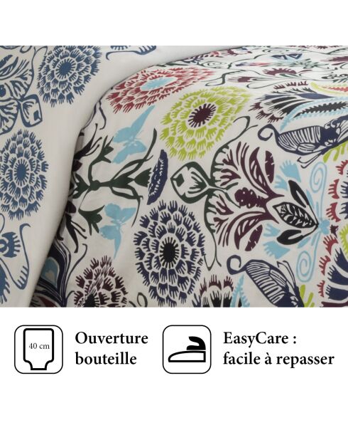 Love Stories multico katoenen satijnen dekbedovertrek + kussensloop - 140x220 cm + 50x70 cm