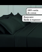 1 lenzuolo Baratta grigio in raso di cotone tinta unita 03