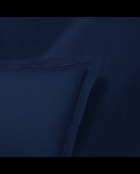 Bettlakenset aus glattem Baumwollsatin 1 Baratta blau 07 + 160x200x30 cm + 2x (50x70 cm)