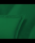 Set lakens van effen katoensatijn 1 baratta groen 02 + 180x200x30 cm + 2x (63x63 cm)