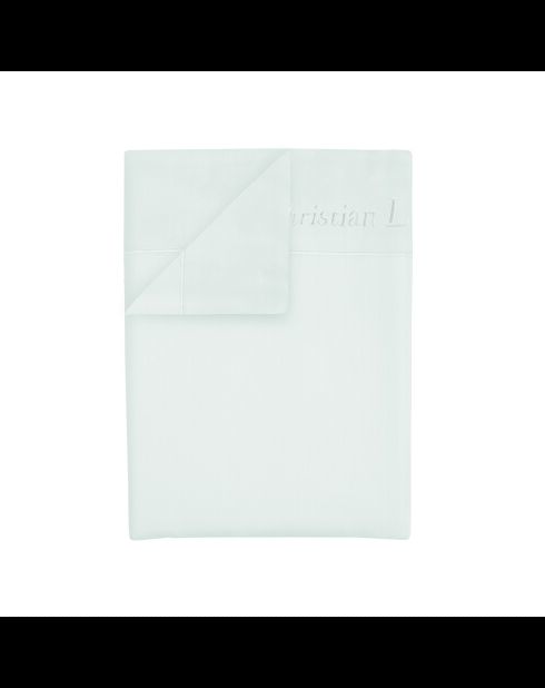 1 lenzuolo Baratta in raso di cotone tinta unita bianco 01