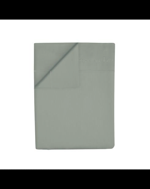 1 Baratta Taupefarbenes schlichtes Bettlaken aus Baumwollsatin 01