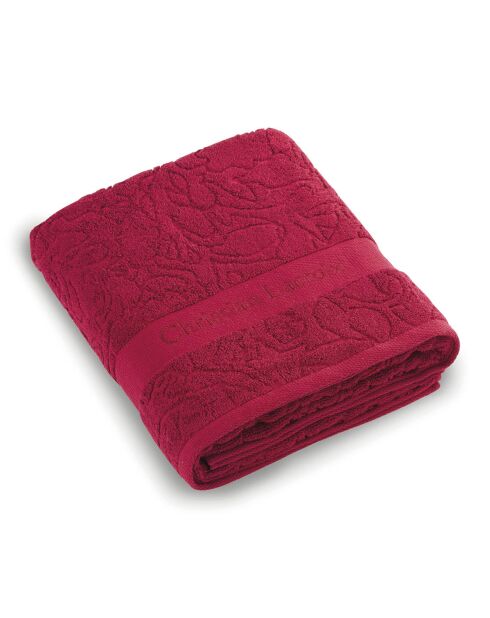 Maxi-Badetuch - Burgunderrot - 100x150 cm