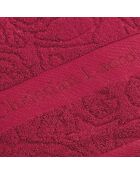 Maxi telo da bagno - bordeaux - 100x150 cm