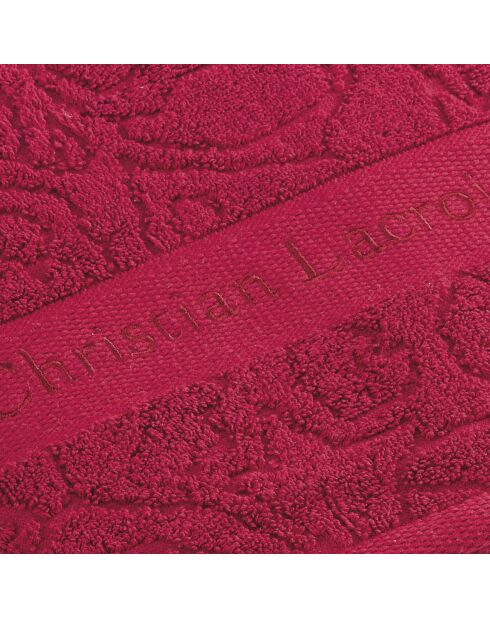 Maxi-Badetuch - Burgunderrot - 100x150 cm