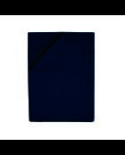 1 Baratta blaues 1 Baratta glattes Bettlaken aus Baumwollsatin 11