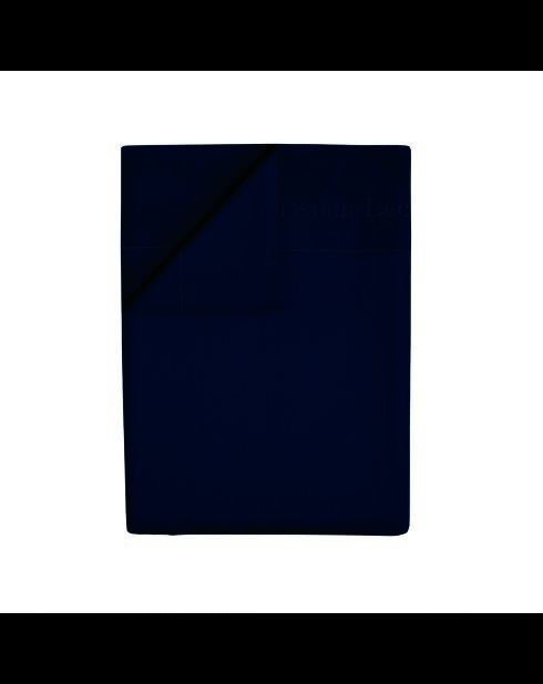 1 Baratta blaues 1 Baratta glattes Bettlaken aus Baumwollsatin 11