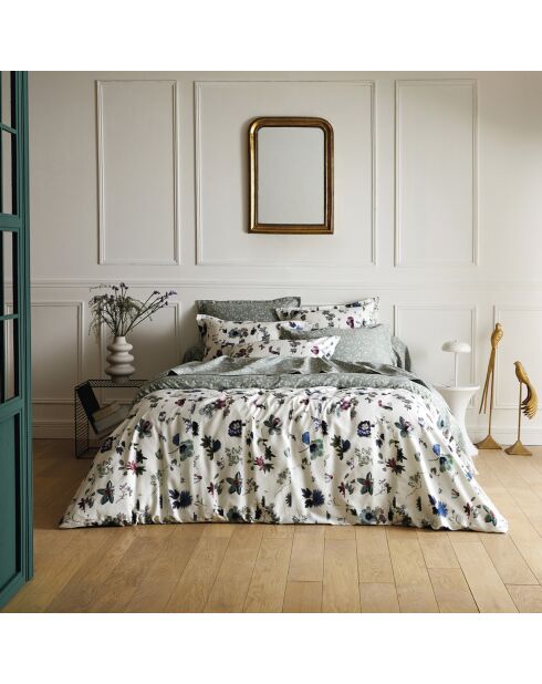 Dekbedovertrek + 2 kussenslopen geel Semis katoen satijn - 260x240 cm + 2x (63x63 cm)