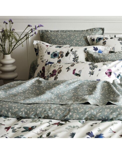 Dekbedovertrek + 2 kussenslopen geel Semis katoen satijn - 260x240 cm + 2x (63x63 cm)