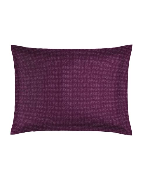 Kissenbezüge aus Pollenbaumwollsatin, 50 x 70 cm, pflaumenweiß, Pflaume