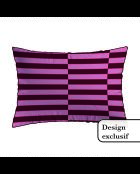 2 Kissenbezüge aus Baumwollsatin Beam/Pink Sparkle — 50 x 70 cm