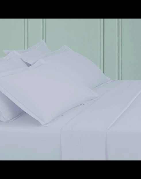 1 lenzuolo Baratta in raso di cotone tinta unita grigio 01