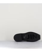 Mocassins en cuir noirs