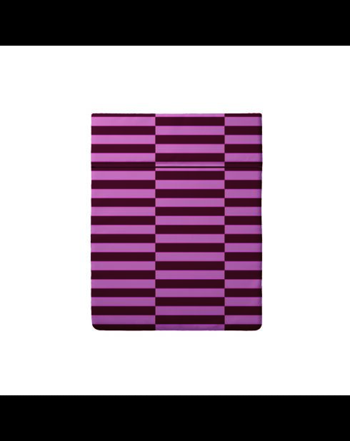 Drap plat satin de coton Eclat Rose