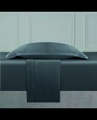 Bettlakenset aus glattem Baumwollsatin 1 Baratta Grau 02 + 2x (90x200x30 cm) + 2x (63x63 cm)