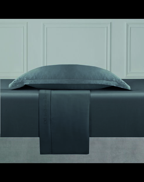 Uni 1 Baratta Bettlaken-Set, 230 x 290 cm, Grau 02, Baumwollsatin