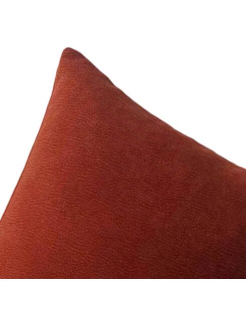 Kussenhoes Chloé Rouge séquoia - 45x45 cm
