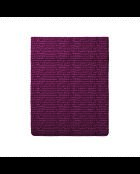 Drap plat satin de coton Pollen bordeaux