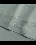 Juego de sábanas de satén de algodón liso 1 baratta taupe 01 + 160x200x30 cm + 2x (63x63 cm)