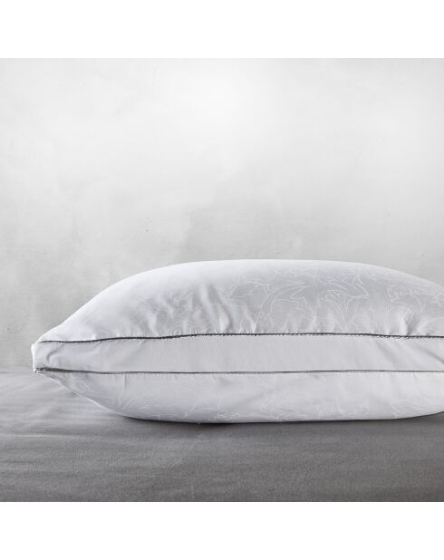 Oreiller carré coeur mémoire de forme + protège oreiller - 60x60 cm