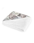 Mantella da bagno per bambini da giardino bianca - 70x70 cm