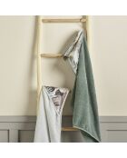 Mantella da bagno per bambini da giardino bianca - 70x70 cm