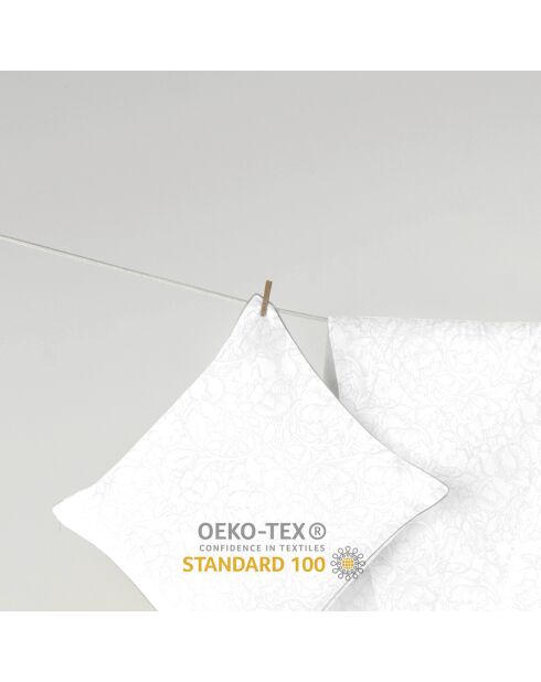 Oreiller Arabesque carré + protège oreiller - 65x65 cm