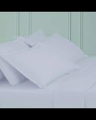 1 Baratta grauer schlichter Kissenbezug aus Baumwollsatin 01—2 x (50x70 cm)