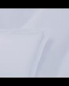 1 Baratta grauer schlichter Kissenbezug aus Baumwollsatin 01—2 x (50x70 cm)