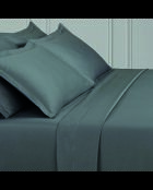 1 lenzuolo Baratta grigio in raso di cotone tinta unita 02