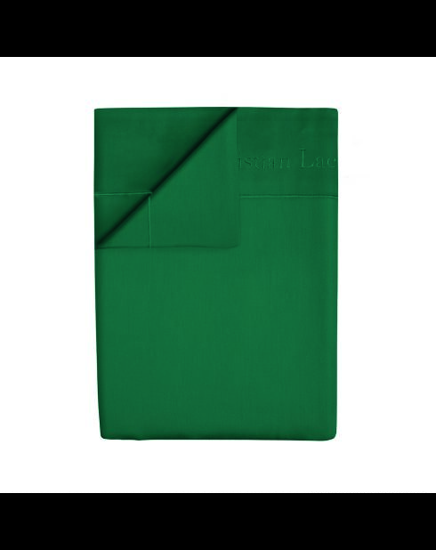 Einfarbiges Bettlaken aus Baumwollsatin 1 baratta vert 02