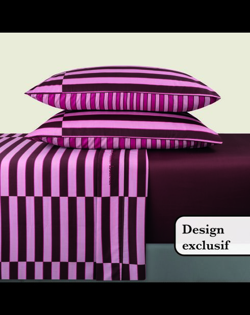 Eclat Rose katoenen satijnen lakenset + 2x (90x200x30 cm) + 2x (50x70 cm)