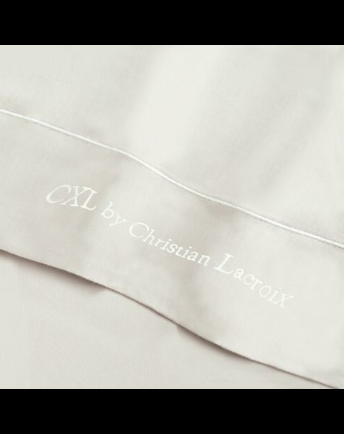 Einfarbiges Bettlaken aus Baumwollsatin 1 Baratta Taupe 02