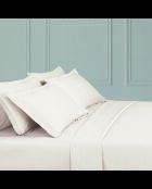 Einfarbiges Bettlaken aus Baumwollsatin 1 Baratta Taupe 02