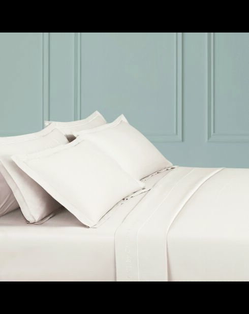 Einfarbiges Bettlaken aus Baumwollsatin 1 Baratta Taupe 02