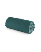 Drap-housse satin de coton uni vert